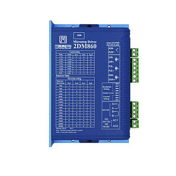 Цифровий драйвер крокового двигуна 2DM860 ЧПК (ЧПУ) CNC 8.4A, фото 2