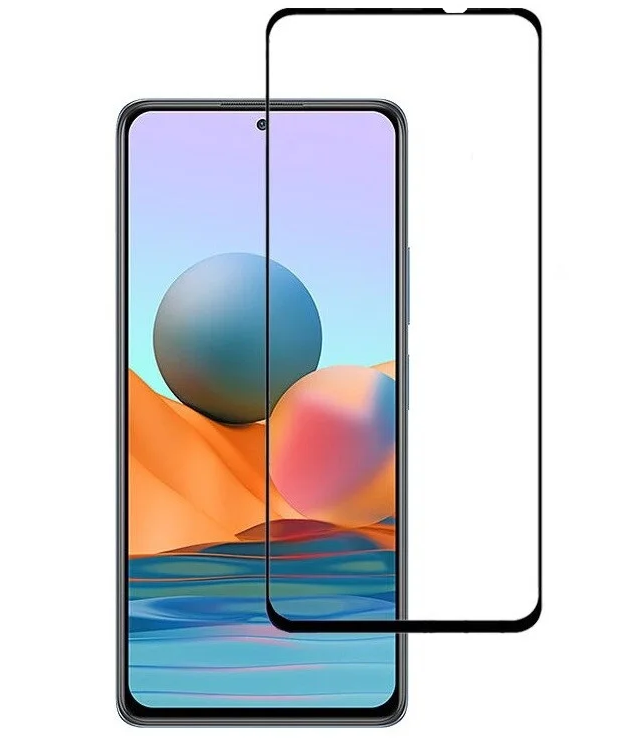 Захисне скло Mocolo для Xiaomi Redmi Note 10 Pro (HM6192) 2.5D Curved Full Cover Tempered Glass з олеофобним покриттям