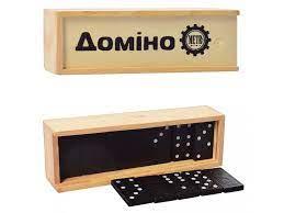 Доміно Danko Toys класичне в дерев'яній коробці