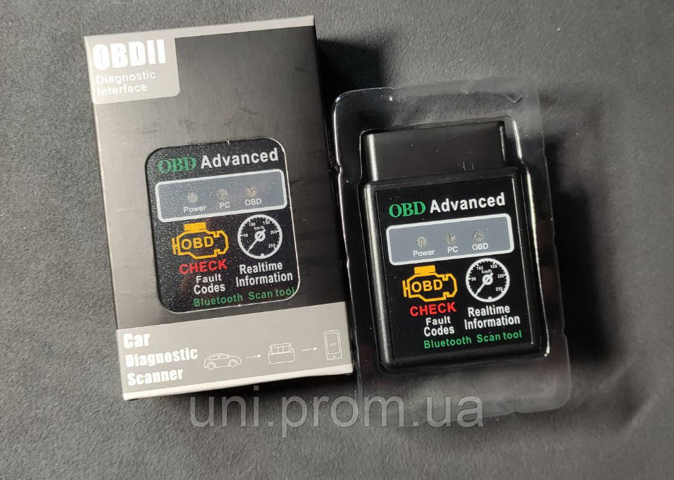 OBD 2 BT v1.5 діагностика для всіх АВТО + DVD #1