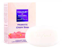 Пробіотичне крем-мило Yoghurt Organic Rose Oil Біофреш