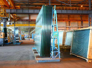 Стекло энергосберигающее с низкоэмиссионным покрытием Emicon cristal Gomel 4мм размер 3210*2250мм Гомельстекло