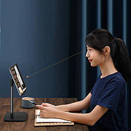 Важка підставка-тримач для планшета до 21 дюйма Baseus Indoorsy Youth Tablet Desk Stand 10-45° (чорний), фото 9