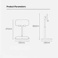 Важка підставка-тримач для планшета до 21 дюйма Baseus Indoorsy Youth Tablet Desk Stand 10-45° (чорний), фото 10