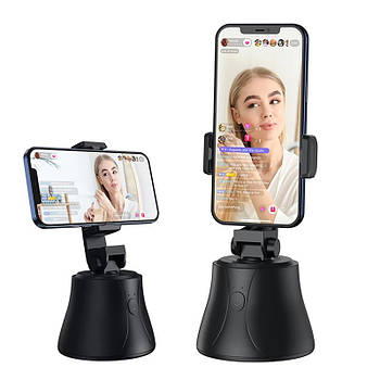 Смарт штатив для телефону з датчиком руху BASEUS 360°AI Following Shot Tripod Head (чорний)