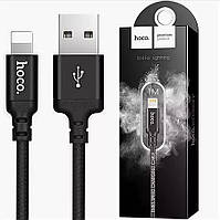 USB кабель Hoco X14 Lightning (Чорний)