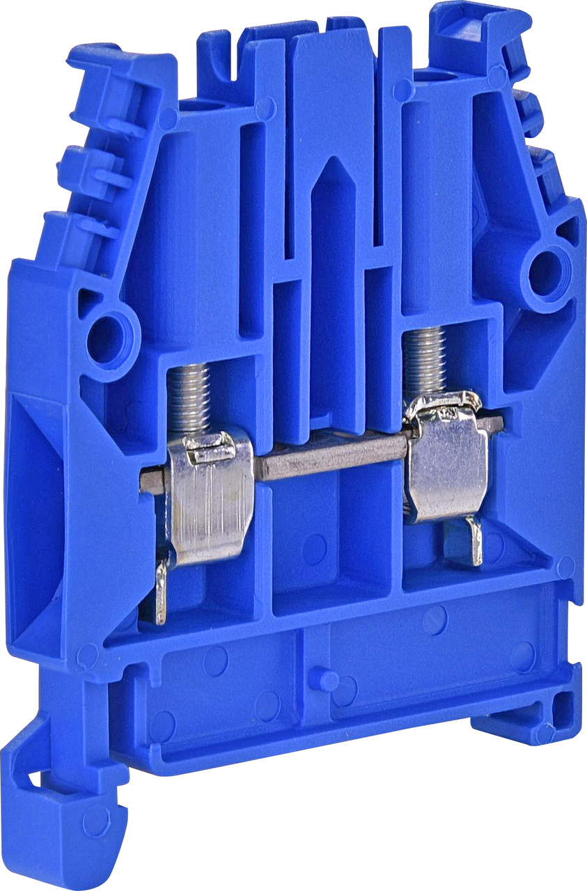 Клема гвинтова ESC-CBC.4B (4мм2, синя), фото 1