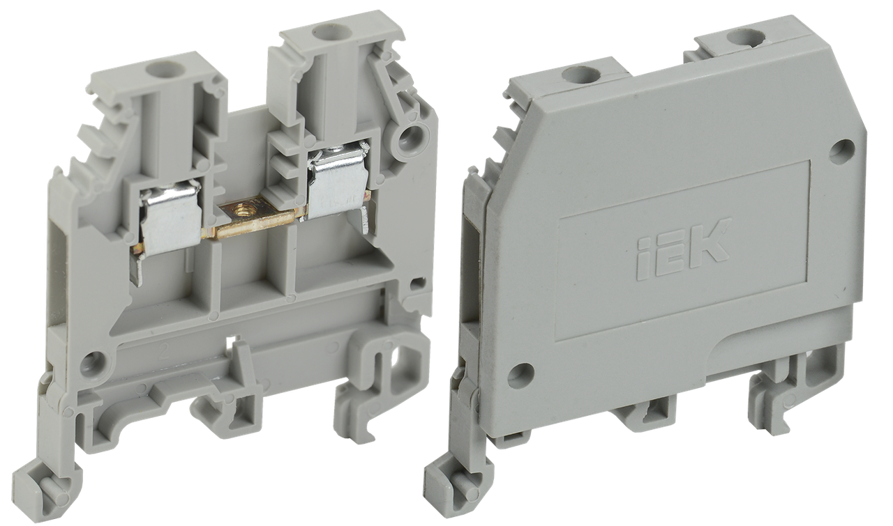 Зажим набірний ЗНИ-2,5мм2 (JXB24A) сірий іЕК