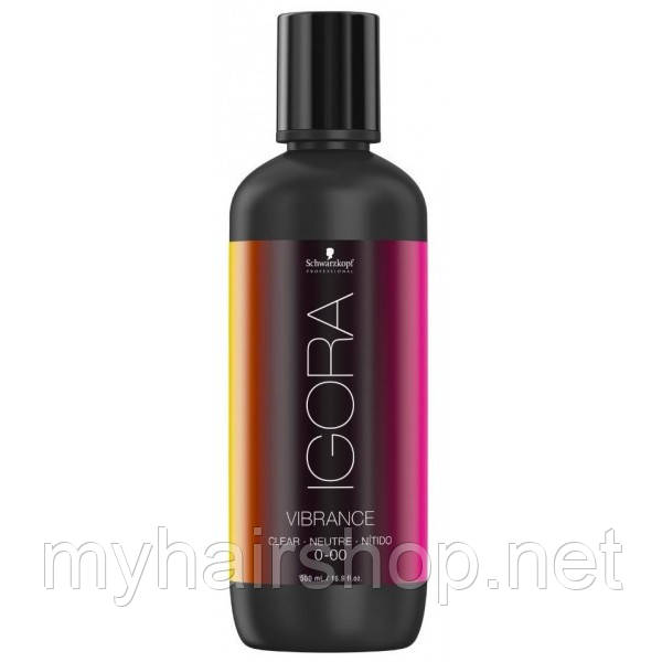 Безпігментна фарба для волосся SCHWARZKOPF Igora Vibrance Clear 0-00 500 мл
