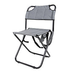 Стілець "Богатир" d22 мм (Сірий меланж)