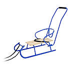 Санки "Овен" Синій + спинка, фото 3