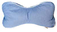 Ортопедическая подушка для шеи из гречневой шелухи "Косточка" 32х12 см Olvi