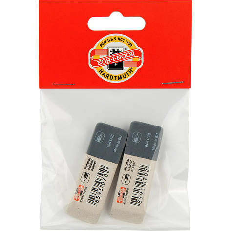 Гумка комбінована SunPearl, 6541/40 (полібег 2 шт), фото 1