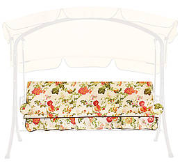 Відшиваючи сидіння , тканина, поролон на гойдалку "Флоренція"