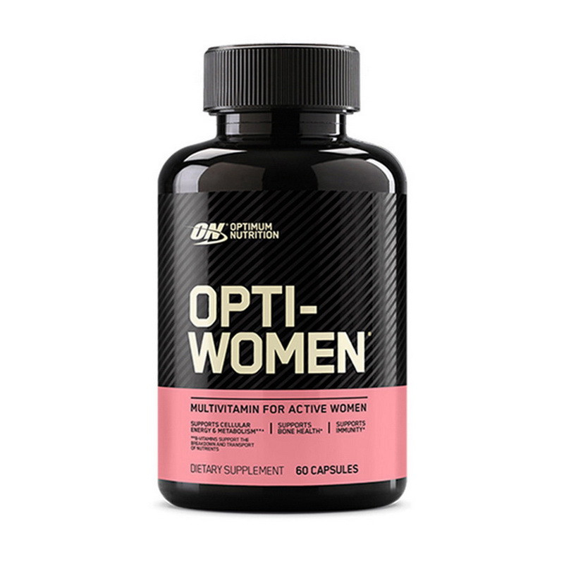 Комплекс витаминов и минералов для женщин Optimum Nutrition Opti-Women 60 caps США - фото 1 - id-p213432923