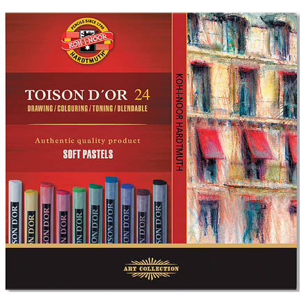 Пастель TOISON d'or, 24 кол., фото 1