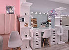 Стіл для макіяжу з вітриною на стільниці, фото 2
