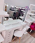 Стіл для макіяжу з вітриною на стільниці, фото 3