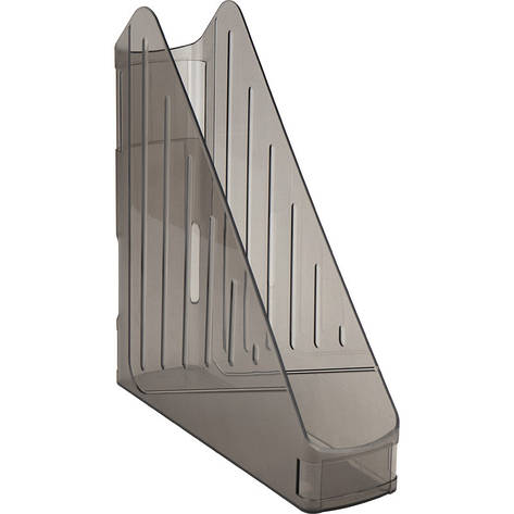 Лоток вертикальний, прозорий чорний, фото 1