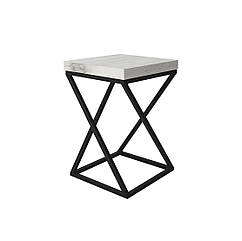 Табурет Loft "Каламіт" Аляска, ДСП / метал, вис. 490 мм Меблі для кухні від виробника, кухні