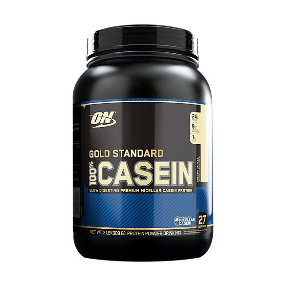 Казеїновий протеїн Optimum Nutrition Gold Standard Casein 908 g голд стандард казеїн