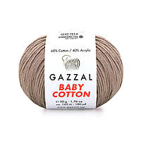 Пряжа Gazzal Baby Cotton 3434