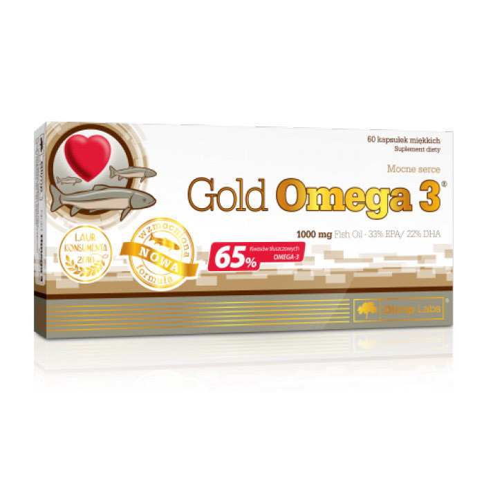 Риб'ячий жир омега-3 Olimp Omega 3 65% (60 caps)