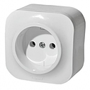 Forix Розетка без заземлення білий 782410, фото 2