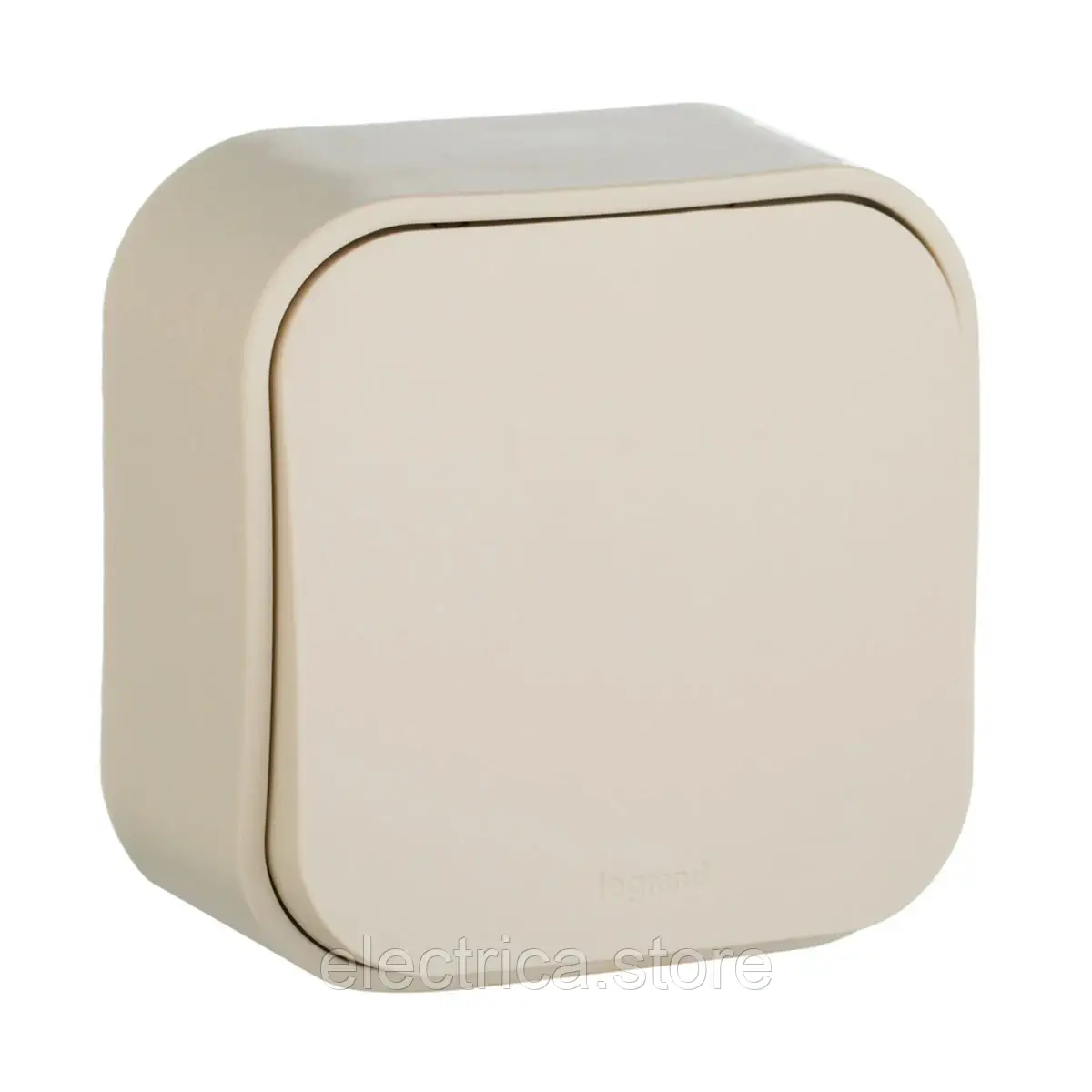 Forix Перемикач 1-клавішний 10A слонова кістка 782434, фото 1