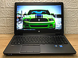 Ігровий Ноутбук HP Zbook 15 Core i7 - 8 ядер Nvidia 2GB 8RAM 1 TB FullHD, фото 3