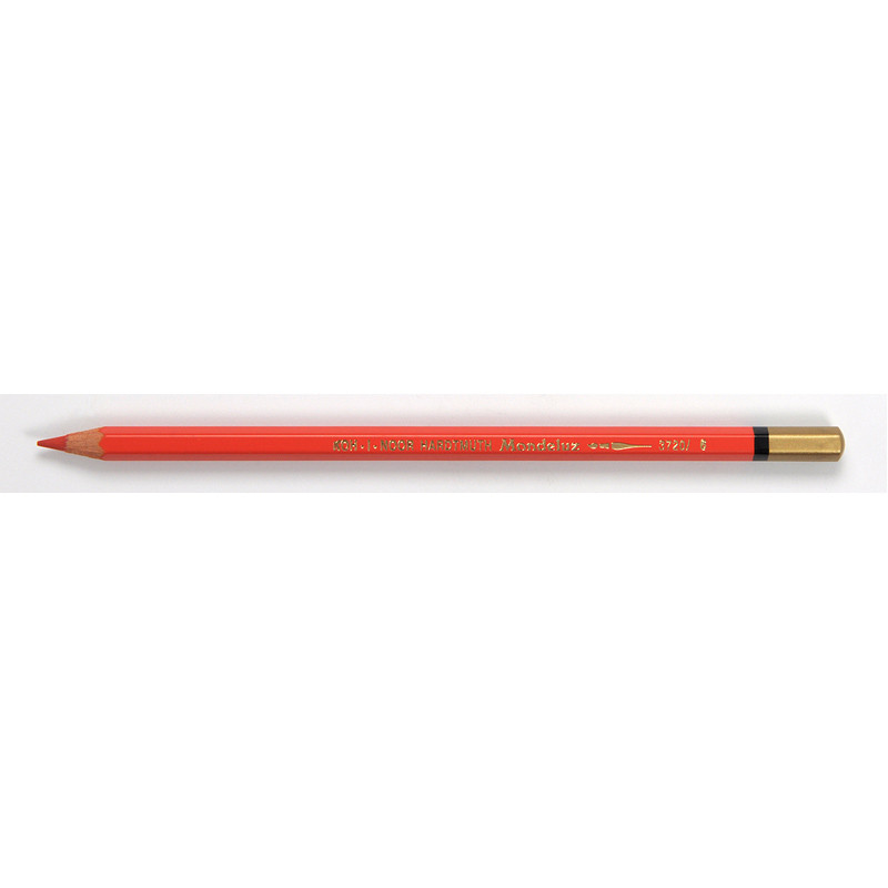 Олівець аквар MONDELUZ vermillion red/вермільйон ч
