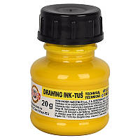 Туш для креслення, 20г., жовта