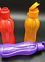 Tupperware еко-пляшка з клапаном 500 мл набір 3 штуки, фото 3