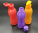 Tupperware еко-пляшка з клапаном 500 мл набір 3 штуки, фото 4
