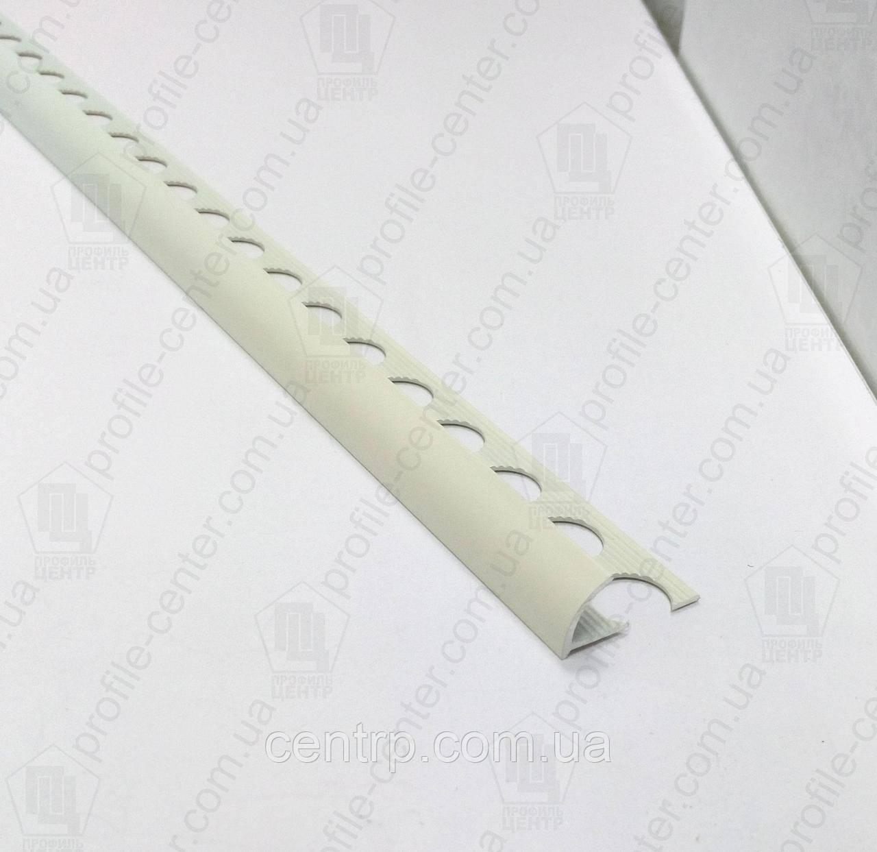 Наружный алюминиевый угол для плитки до 9 мм L-2,7м НАП 10 Белый матовый - фото 6 - id-p1280105076