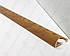 Зовнішній алюмінієвий кут для плитки до 9 мм L-2,7 м НАП 10 золотий Дуб (краш. під дерево), фото 9