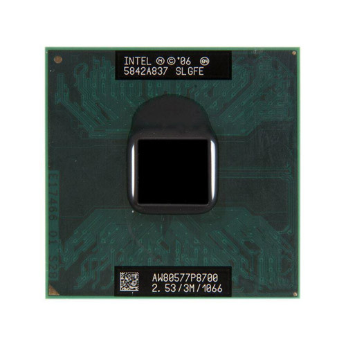 Процессор Intel Core 2 Duo P8700, 2 ядра, 2.53ГГц, PGA478, BGA479 - фото 1 - id-p1398133123