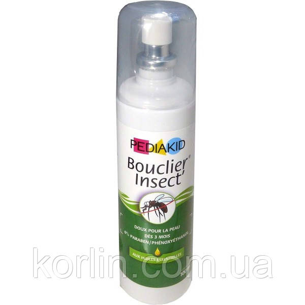 Pediakid Shield Insect Spray Натуральний захисний спрей від комарів та інших комах для дітей від 3 місяців