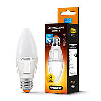 LED лампа VIDEX PREMIUM C37 7W E27 4100K, 23881