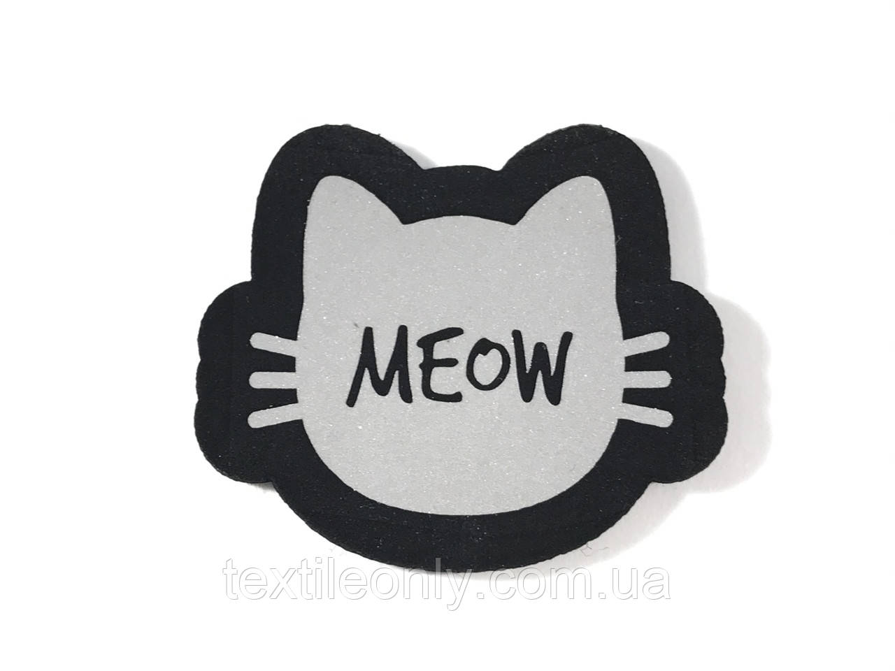 Нашивка Hello Kitty Meow 44х40 мм