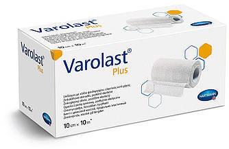 Компресійний еластичний бинт з цинковою масою Varolast® Plus / Вароласт Плюс 10см х 10м 1шт.