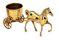 Статуэтка лошадь с тележкой Stilars 546