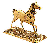 Статуэтка лошадь на подставке латунь Италия Stilars 654