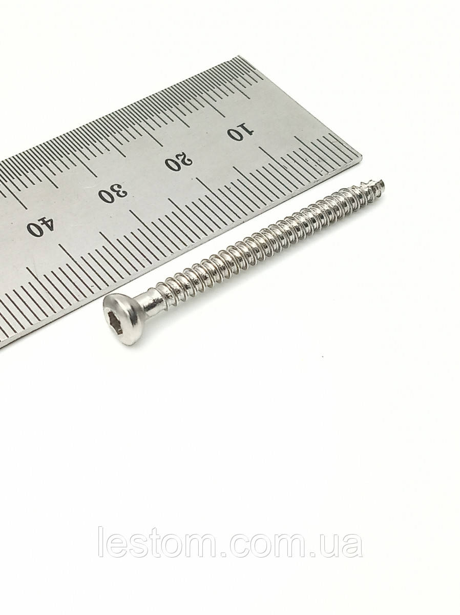 Гвинт кортикальний D = 3,5 мм, 40 мм SS