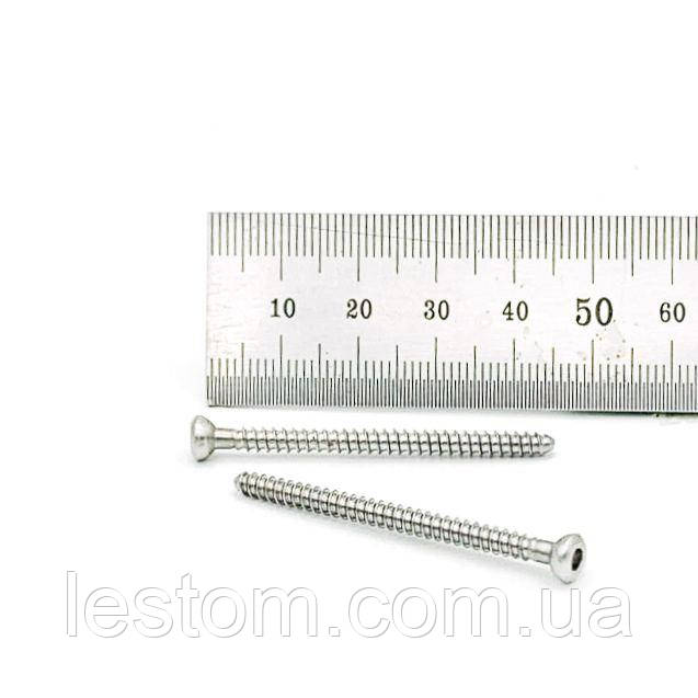 Гвинт кортикальний D = 3,5 мм, 46 мм SS