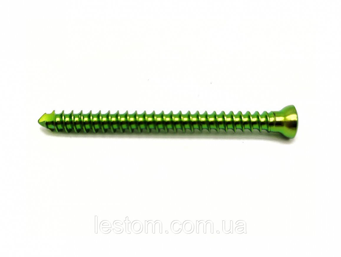 Гвинт кортикальний d=3.5  L 16mm TI