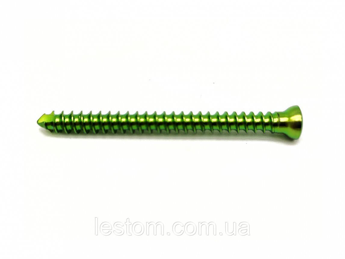 Гвинт кортикальний d=3.5  L 38mm TI