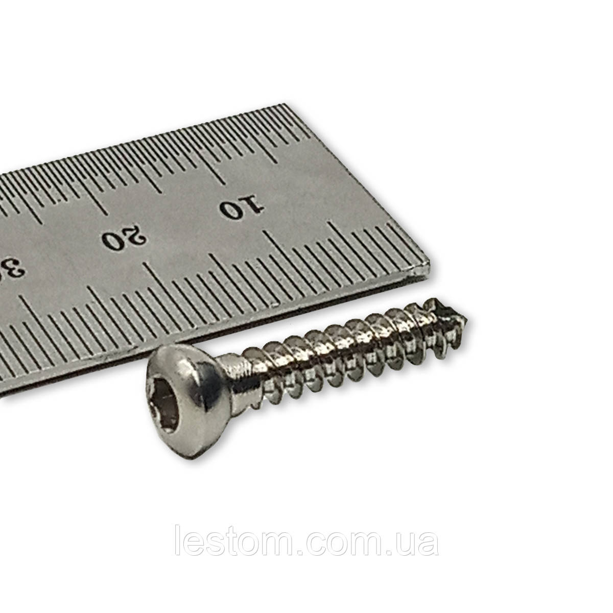 Гвинт кортикальний D=4,5 мм, 26 мм SS