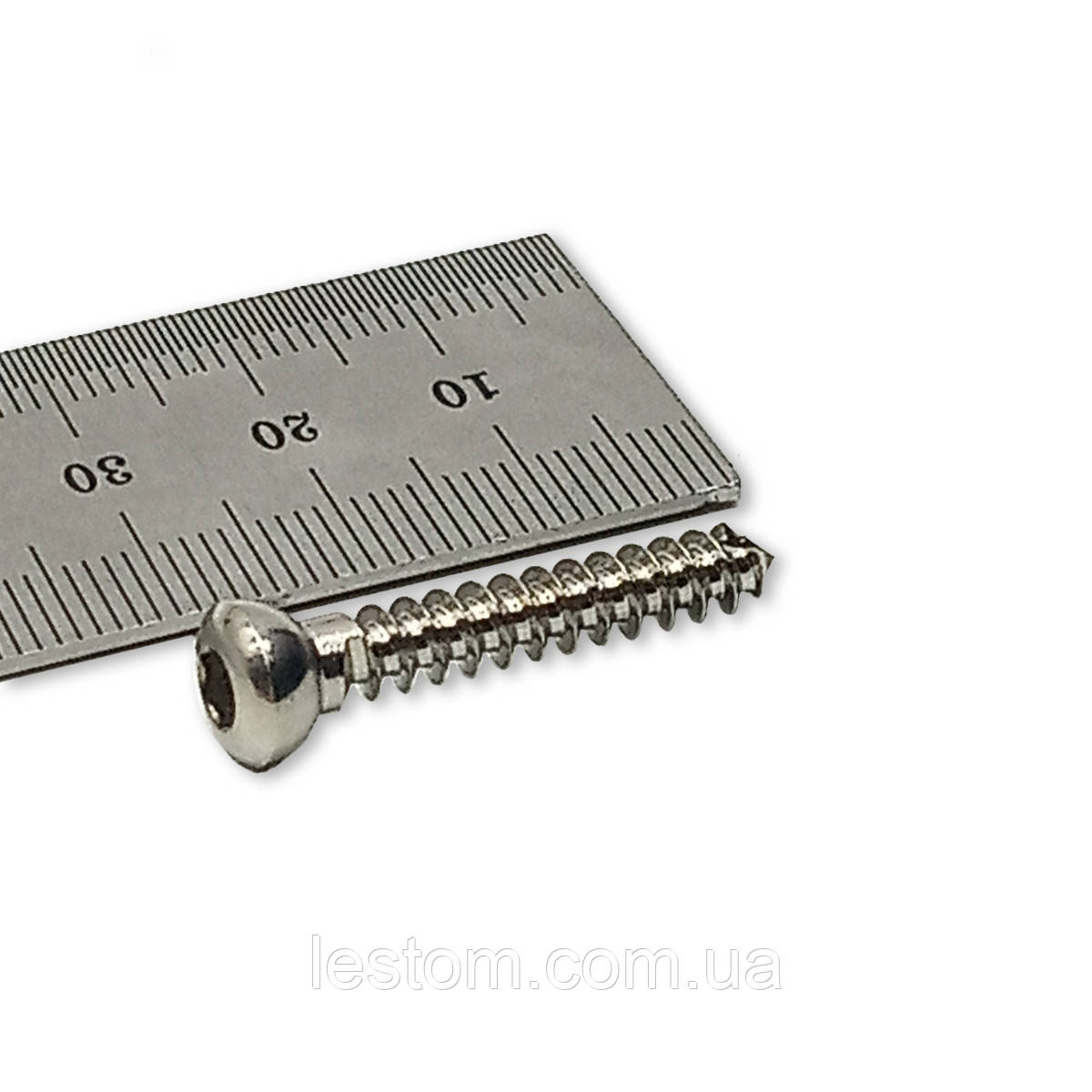 Гвинт кортикальний D=4,5 мм, 30 мм SS
