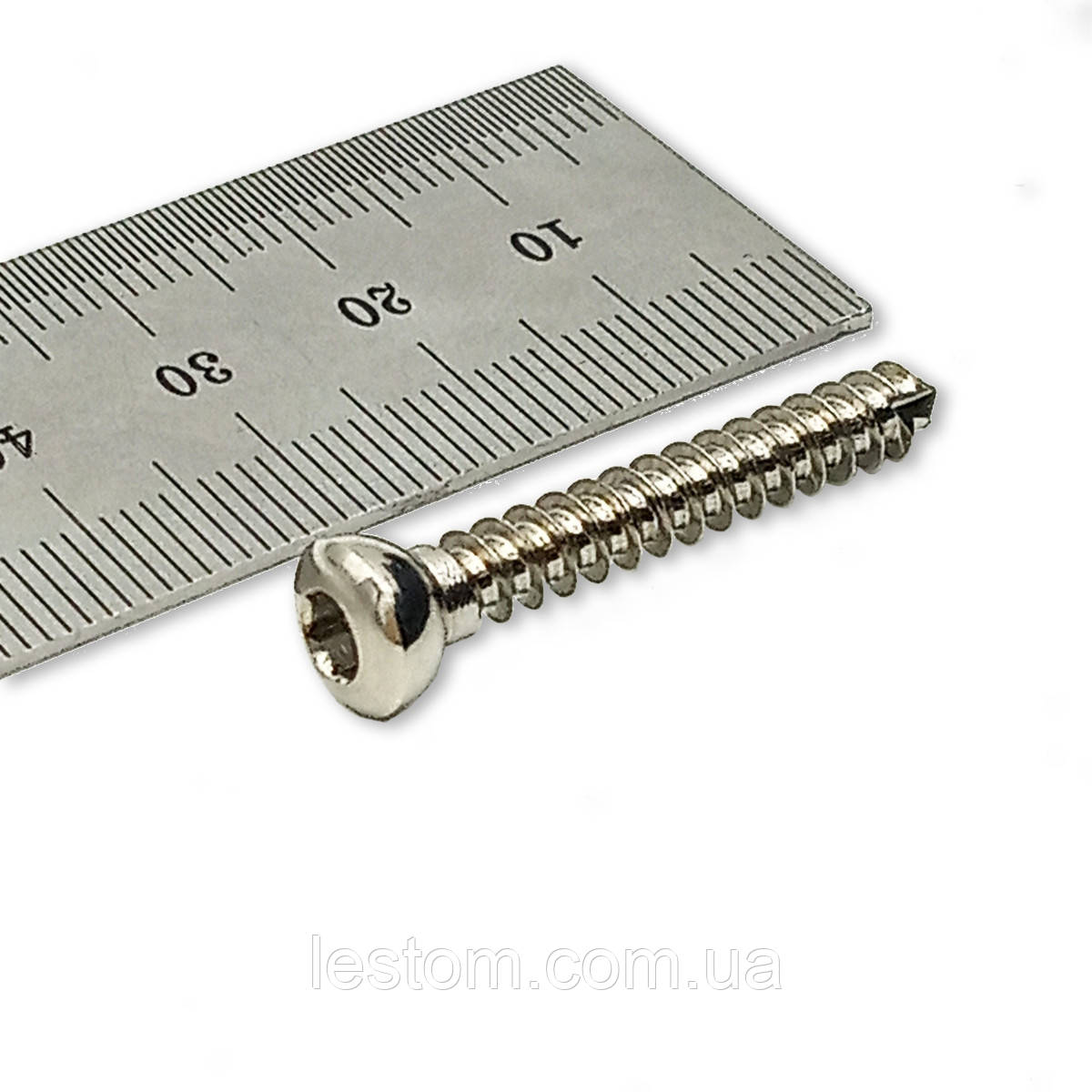 Гвинт кортикальний D=4,5 мм, 34 мм SS